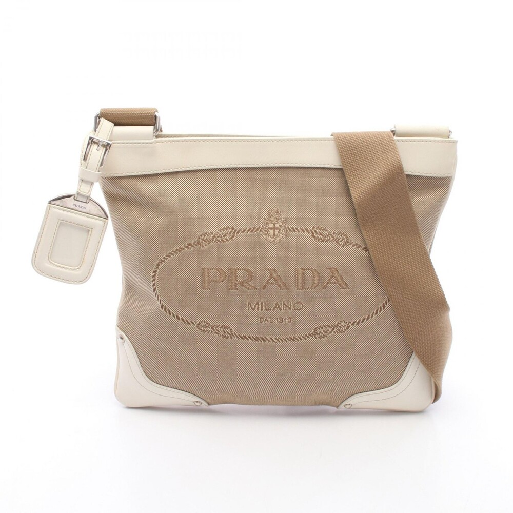 Prada Logo Jacquard Crossbody Shoulder #362874P86B